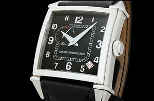 Vintage! GIRARD-PERREGAUX Vintage 1945 Square 25815 SS Auto Men's Watch(S A8034)