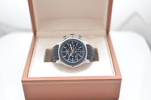 Ebel 1911 BTR Automatic Chronograph - rubber strap & stainless steel bracelet!