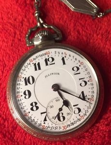 Working! 1924 Railroad Grade ILLINOIS 14k Gold Filled 21j Lever Set Pocket Watch