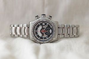Ebel BTR Automatic Chronograph w/ rubber&leather straps, bracelet and warranty!