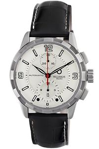 Meccaniche Veloci Men's W501CD_229 Rally Chronograph Luminous Leather Date Watch