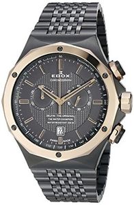 Edox Men's 10108 37GR GIR Delfin Analog Display Swiss Quartz Two Tone Watch