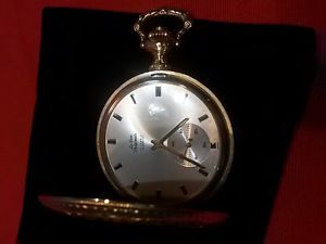 pocket watch Lesoir 14 k  solid gold heavy watch