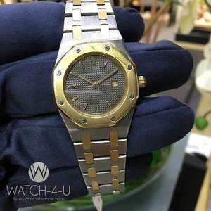 Vintage Audemars Piguet Royal Oak Quartz 31mm 18k Yellow Gold Steel Ladies Watch