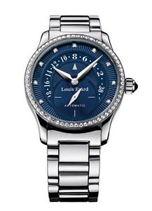 Louis Erard Women 91601SE55.BMA16 Emotion Blue Diamond Automatic Date  BOGO FREE