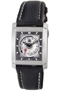 Jean D'eve Men's 005453B/OS.AA.K Samara Black Crocodile Leather Quartz Watch