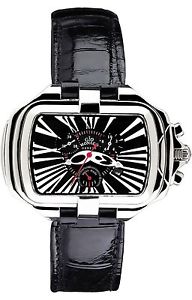 Gio Monaco Women's 280-A PrimaDonna Chronograph Leather Watch BOGO FREE