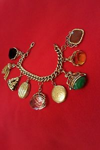 Victorian Watch Fob Bracelet