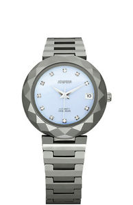 Jowissa Women's J1.172.M Soletta Automatic Tungsten Bracelet Date Watch