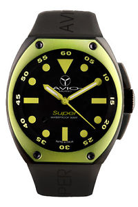 Avio Milano Men's AVI SA BK 1003 Super Tonneau Interchangeable Bezel Watch