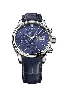 Louis Erard Men's 78269AA15.BDC37 Heritage Automatic Self Blue Watch BOGO FREE