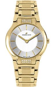 Pierre Petit Women's P-799K Serie Laval Yellow-Gold PVD Diamond Wristwatch