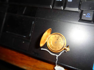 Antique Movado watch ladies 14 K gold with Diamond Spider