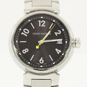 Authentic LOUIS VUITTON Q1311 Tambour Quartz  #260-001-611-2858
