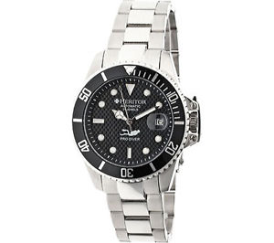 Heritor Men's   Automatic Pytheas HR2102 Steel/Black
