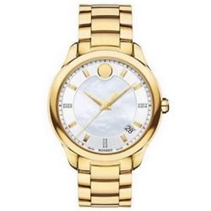45% Off Movado 606981 Bellina 36mm Qtz SS/YG/PVD MOP/Dl -NEW from authorized dlr