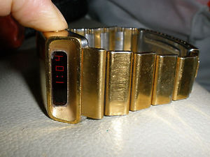 Girard Perregaux Casquette LED Watch 9931 in 70s Ultra Rare Very Hard to Find.