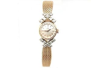 RELOJ DE ORO OMEGA CON DIAMANTES  1395187