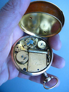 CHEVALIER & COCHET PARIS 1800 MUSICAL ¼ REPEATER POCKET WATCH 18K GOLD