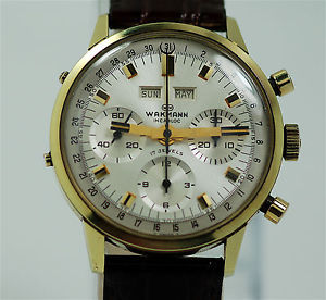 Wakmann 3 Register 3 Date Chrono - Excellent