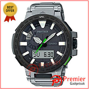Casio Protrek PRX-8000T-7B PRX-8000T Sapphire Crystal Watch Brand New