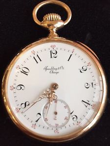 PATEK PHILLIPE 18K GOLD POCKET WATCH