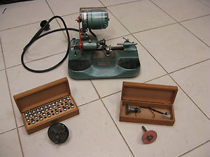 Tour d'horloger Lorch Junior Watchmakers lathe Uhrmacherdrehbank Tornio Bergeon