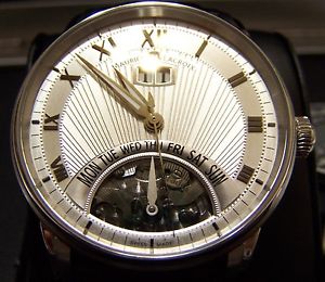 Maurice Lacroix Masterpiece Stainless Men's Watch w Box MP6358 Perfect Gift MINT
