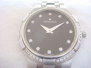 Women's Movado diamonds dress watch