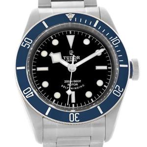 Tudor Heritage Black Bay Blue Bezel Steel Watch 79220