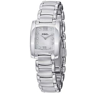 Brand New EBEL Brasillia Ladies watch with mop dial and diamond markers