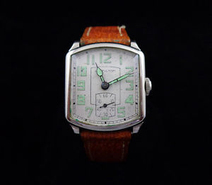 Hamilton watch with 987F Caliber from 1931 Beautiful arabic luminous numbers