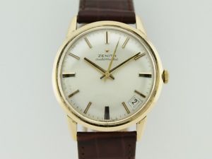 Zennith Vintage Automatic 18K Gold Man