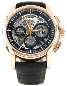 Hamilton Jazzmaster Limited Edition 500 Skeleton Dial Men Watch H32686791 New