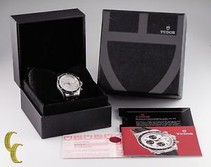 Tudor Stainless Steel Tiger Prince Date Chronograph Watch w/ Box & Papers 79570P
