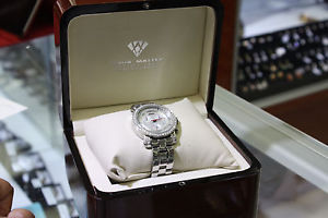 AQUA MASTER ,Chrono,Date,Diamond Watch  Midsize Unisex