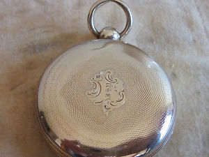 Antique English Hunting Case Duplex Pocket Watch 18kt