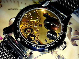 Reloj Zenith 17 Rubis Skeleton Dial