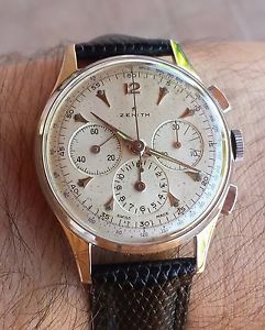 Zenith Excelsior Park 143-6 original warranty and box1957-full service 07/2016