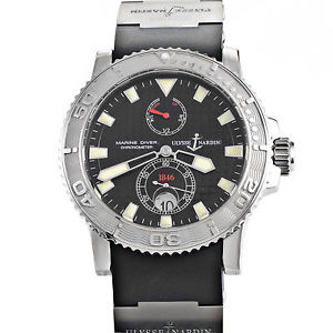AUCTION Ulysse Nardin Maxi Marine Diver 263-33-3/91 Steel Automatic Men's Watch