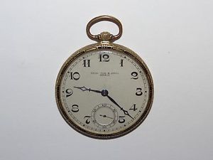 Golay Fils & Stahl 18k Pocket Watch Geneve #34621 (As-Is)