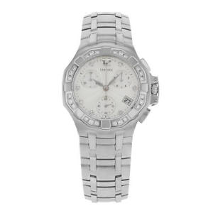 Concord Saratoga 310889 Diamond Bezel Stainless Steel Quartz Women's Watch