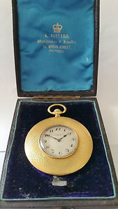 A Gentleman's 18 k Gold Pocket watch by Famous London Maker Camerer Cuss & Co