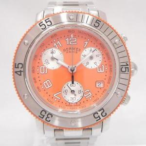 Watch Hermes Hermes Clipper Diver Chronograph Ladies Free Shipping [pre]