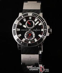 Ulysse Nardin NEW Maxi Marine Diver 263-90-3/72 Titanium Box/Paprs/Warnty #UN11