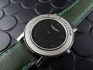 NOS Vintage Aston Martin Watch  F.PIGUET951 Movement Calfskin Strap