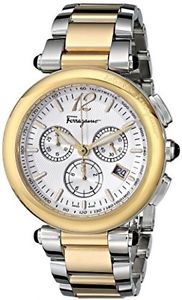 Salvatore Ferragamo Women's F77LCQ9502 S095 Idillio Gold Ion-Plated Stainless