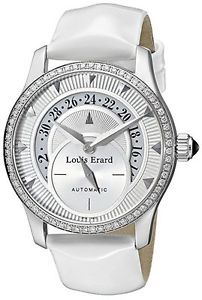 Louis Erard Women's 92600SE01.BDV12 Emotion Automatic White DIAMONDS Date Watch