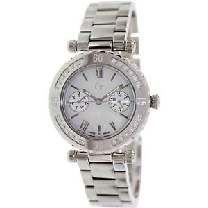 Guess X42107L1S Mens Mop Dial Analog Quartz Watch with Stainless Steel Strap