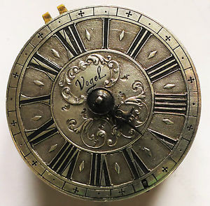 verge fusee spindeluhr spindeltaschenuhr uhrwerk montre coq oignon mouvement